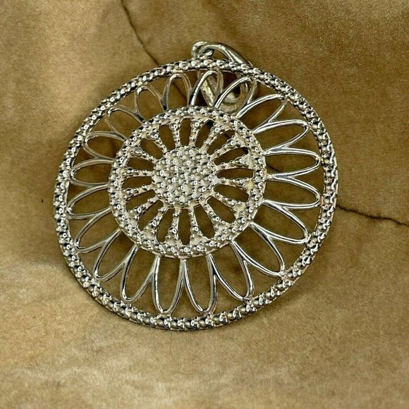 Vintage 925 Sterling Silver Milor Italy Pendant - Picture 3 of 7